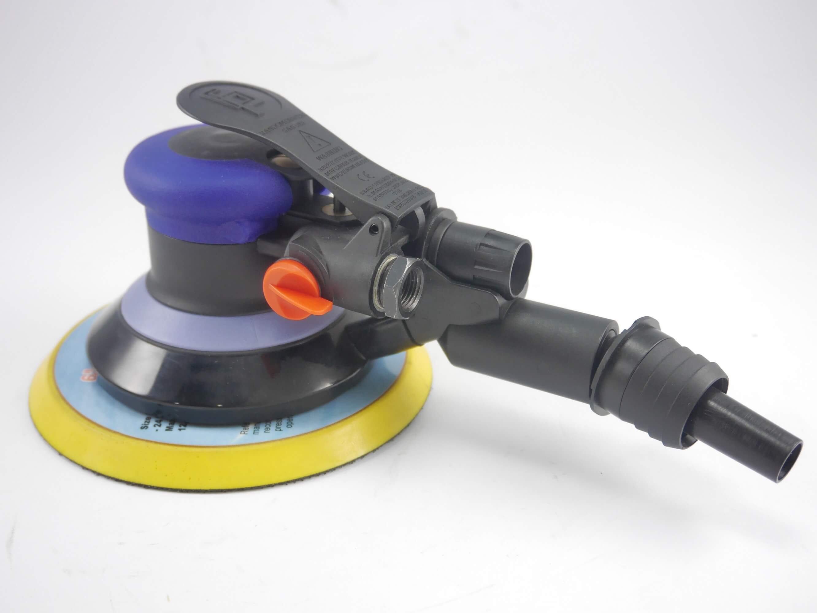 6" Air Random Orbital Sander (CentralVacuum, 10000rpm) Supply. Over 44
